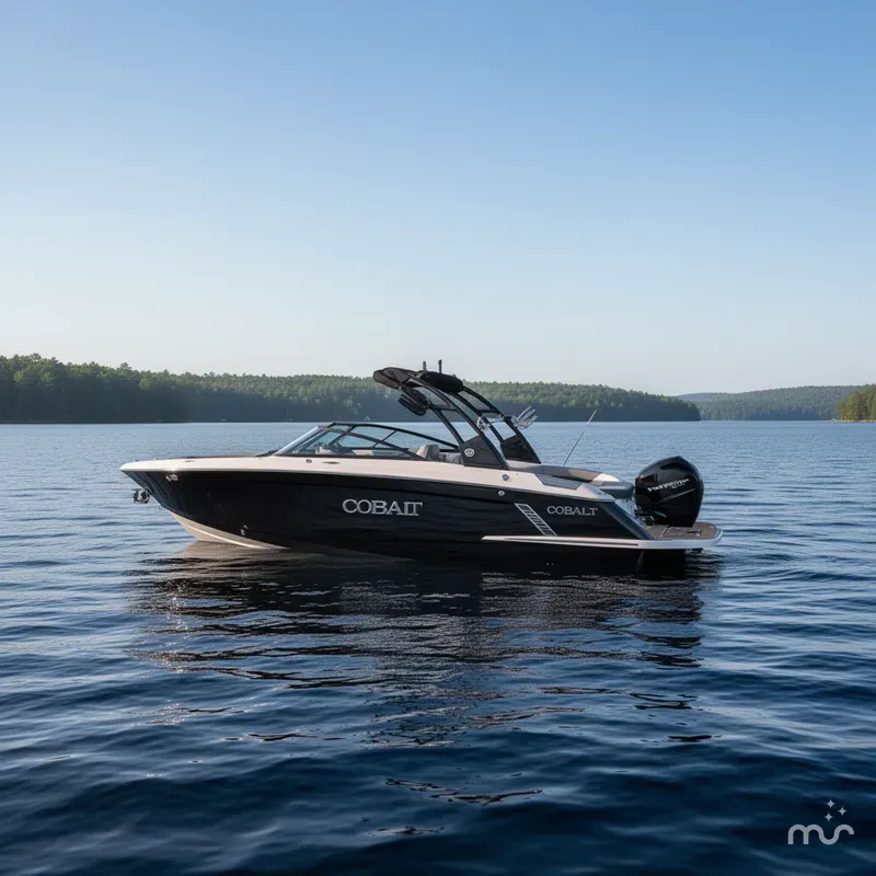 Slide: The Image of Cobalt R4 Surf with 300HP Volvo V8 2024 - 2