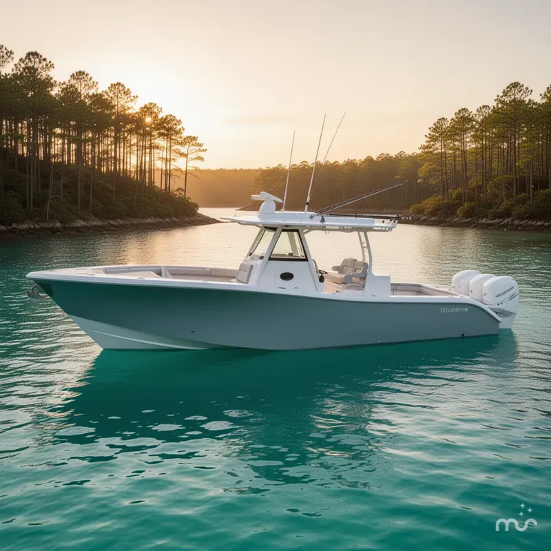 Slide: The Image of Yellowfin 39 Offshore 2021 - 2