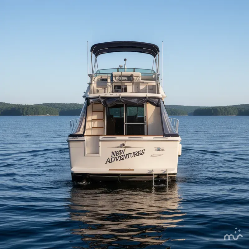 Slide: The Image of Sea Ray 300 Sedan Bridge 1989 - 1