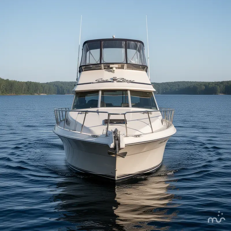 Slide: The Image of Sea Ray 300 Sedan Bridge 1989 - 2