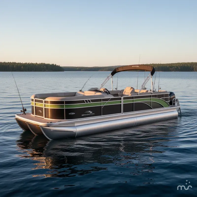 Slide: The Image of Bennington 25 SXSNPAPG - Fishing - Tritoon 2023 - 0