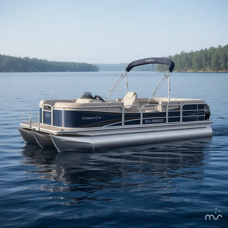 Slide: The Image of Cypress Cay Pontoons SEABREEZE 210 2014 - 0