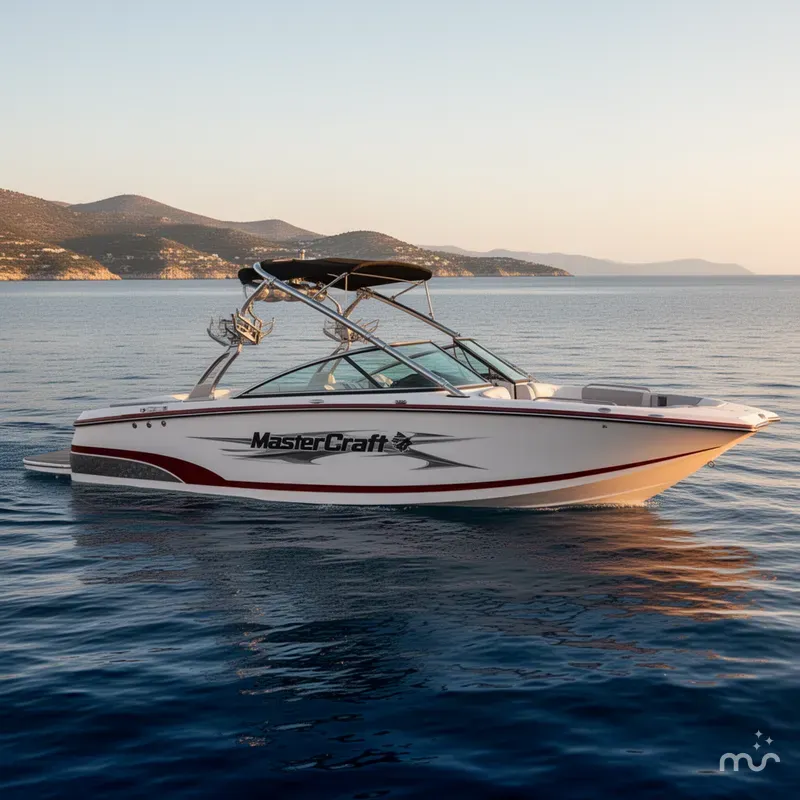 Slide: The Image of MasterCraft X55 2009 - 2