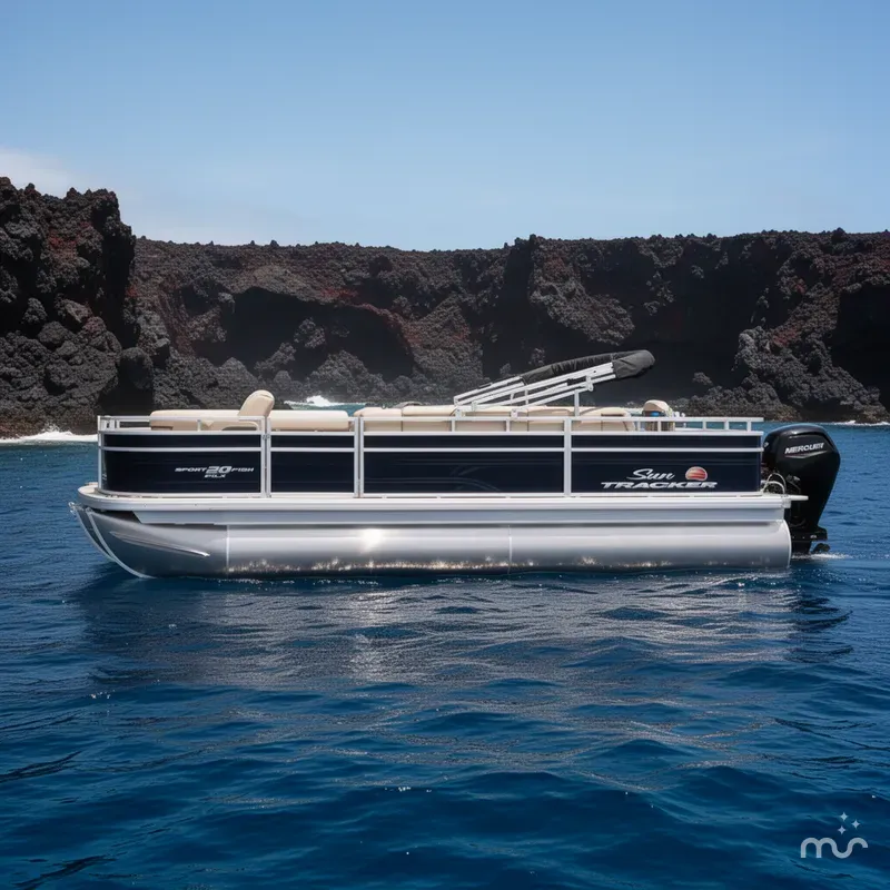 Slide: The Image of Sun Tracker SportFish 20 DLX 2024 - 2