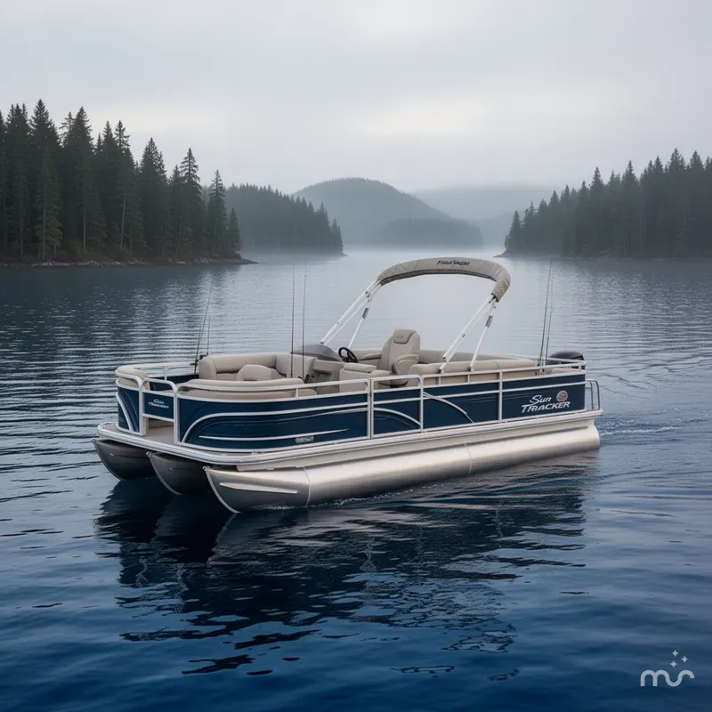 The Image of Sun Tracker Fishin' Barge 20 DLX 2024 - 0
