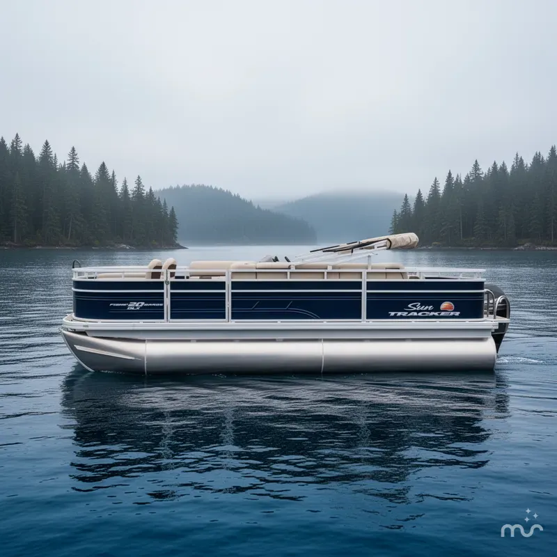 Slide: The Image of Sun Tracker Fishin' Barge 20 DLX 2024 - 2