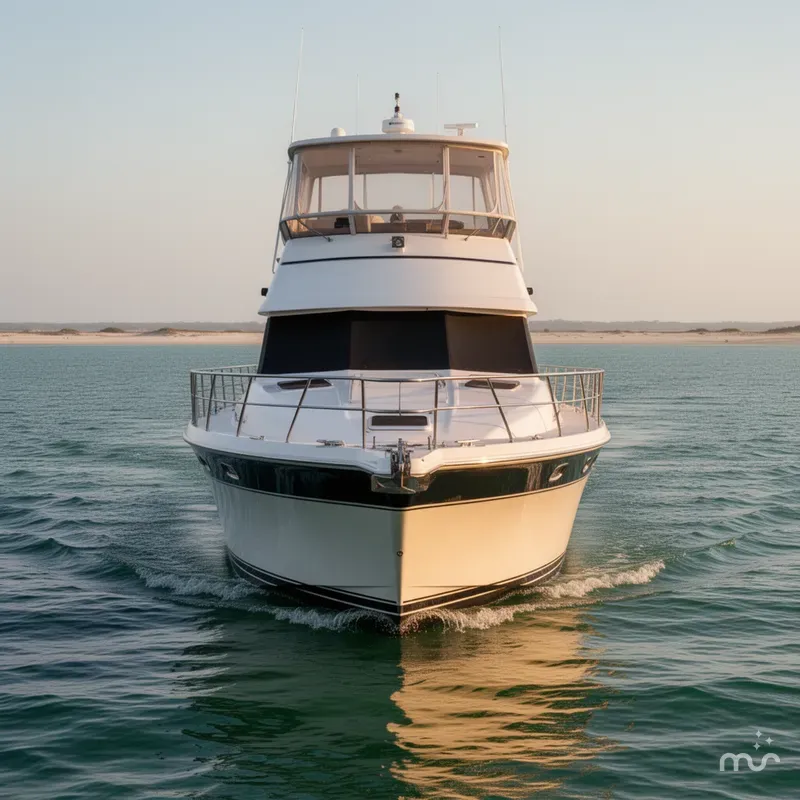 Slide: The Image of President 655 Flybridge Cockpit MY 1996 - 3