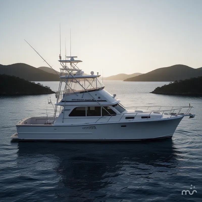 Slide: The Image of Viking Motor Yacht 1988 - 0