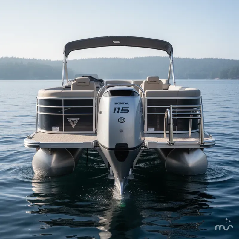 Slide: The Image of Tahoe Cascade 2385 Swingback (VRB) & Honda 115HP 4-Strok 2024 - 0