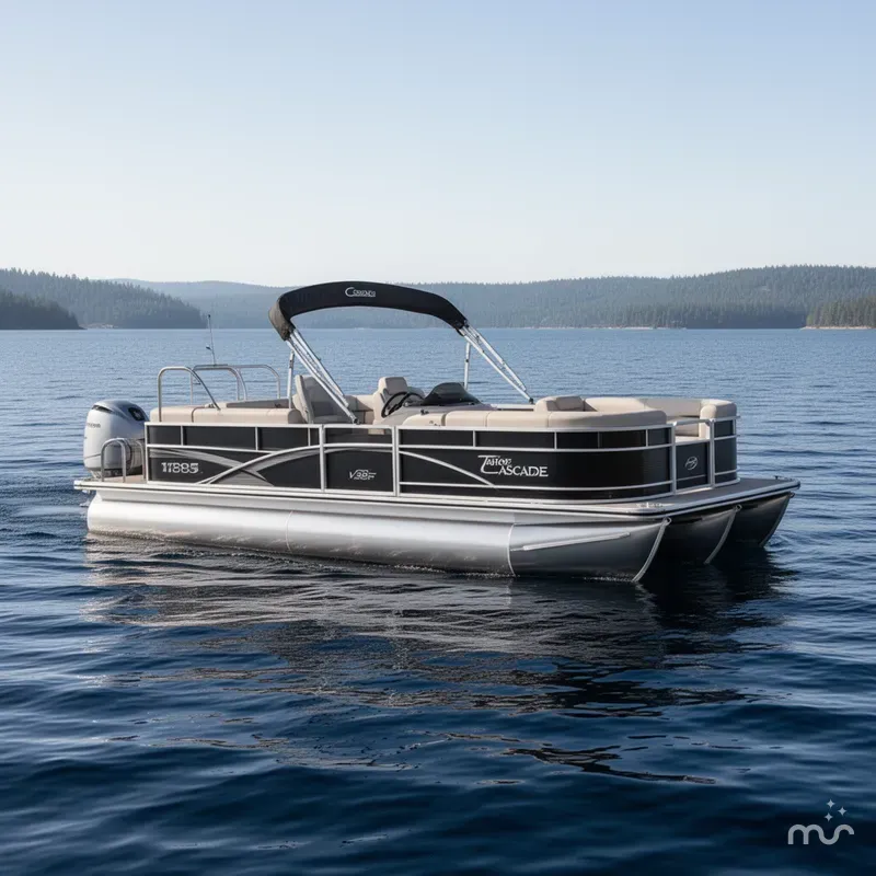 Slide: The Image of Tahoe Cascade 2385 Swingback (VRB) & Honda 115HP 4-Strok 2024 - 2