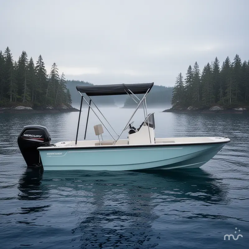 Slide: The Image of Boston Whaler 150 Montauk 2025 - 2