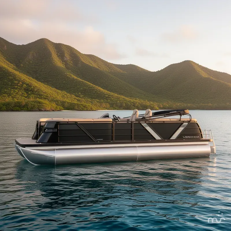 Slide: The Image of Veranda VX22RC Luxury Tri-Toon 2025 - 2