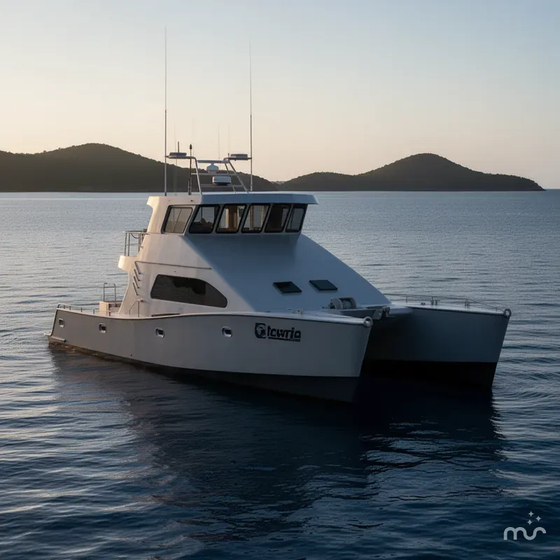 Slide: The Image of Custom 62 Catamaran 2008 - 0