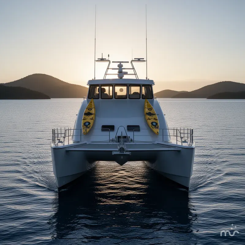 Slide: The Image of Custom 62 Catamaran 2008 - 1