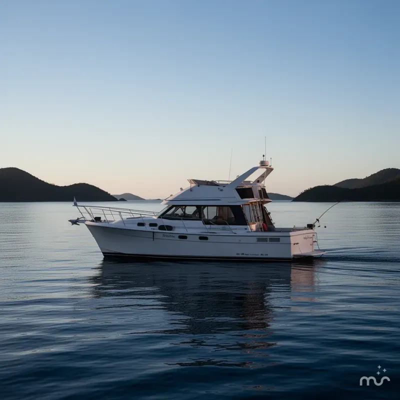 Slide: The Image of Bayliner 3288 Motoryacht 1992 - 0