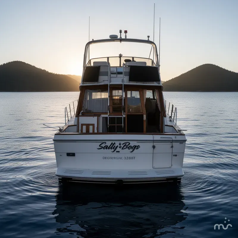 Slide: The Image of Bayliner 3288 Motoryacht 1992 - 1