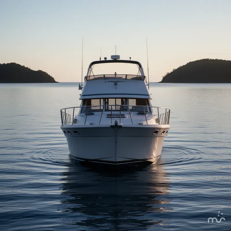 Slide: The Image of Bayliner 3288 Motoryacht 1992 - 2