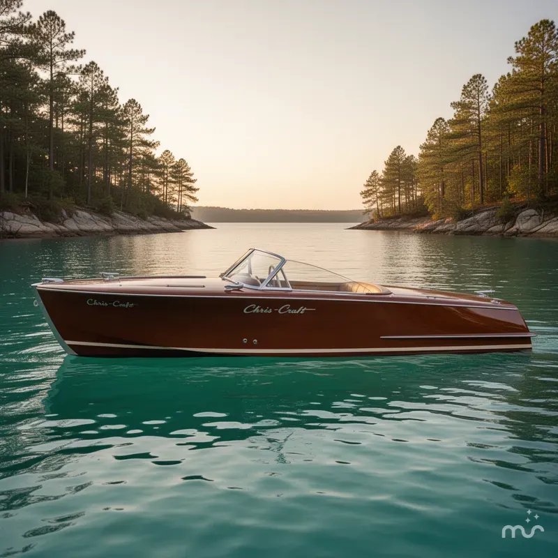 Slide: The Image of Chris-Craft Cobra 21 1955 - 2
