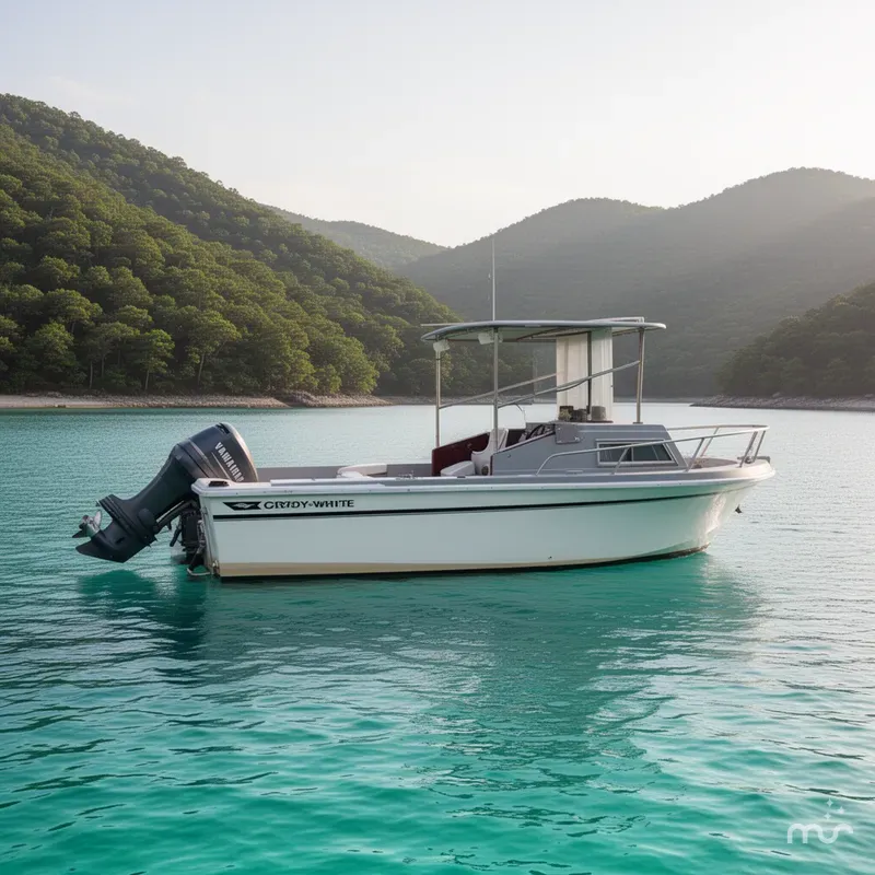Slide: The Image of Custom Tour Boat and Business 1987 - 2