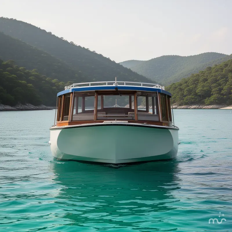 Slide: The Image of Custom Tour Boat and Business 1987 - 3