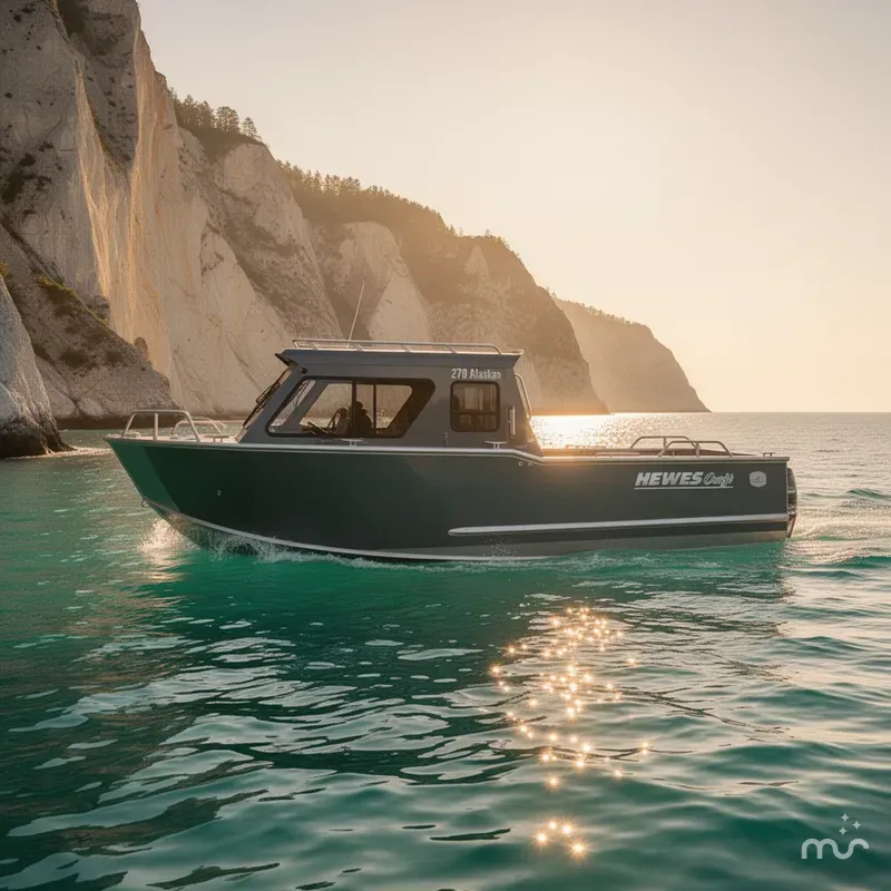 Slide: The Image of Hewescraft 270 Alaskan 2026 - 4