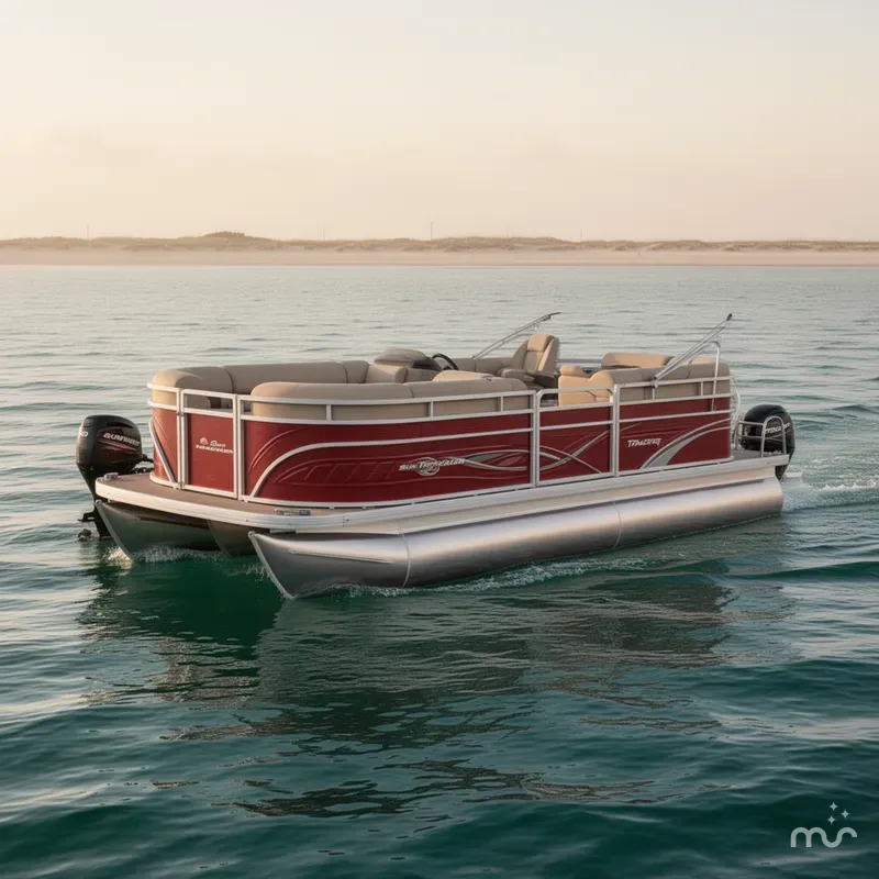 The Image of Sun Tracker Party Barge 20 DLX 2024 - 0