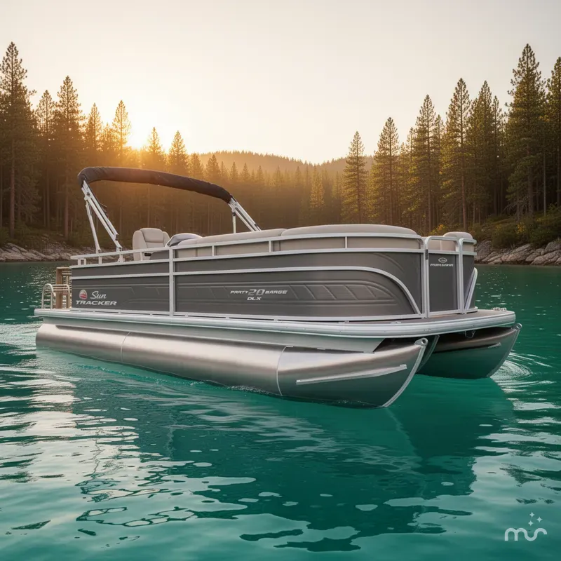 The Image of Sun Tracker Party Barge 20 DLX 2024 - 0