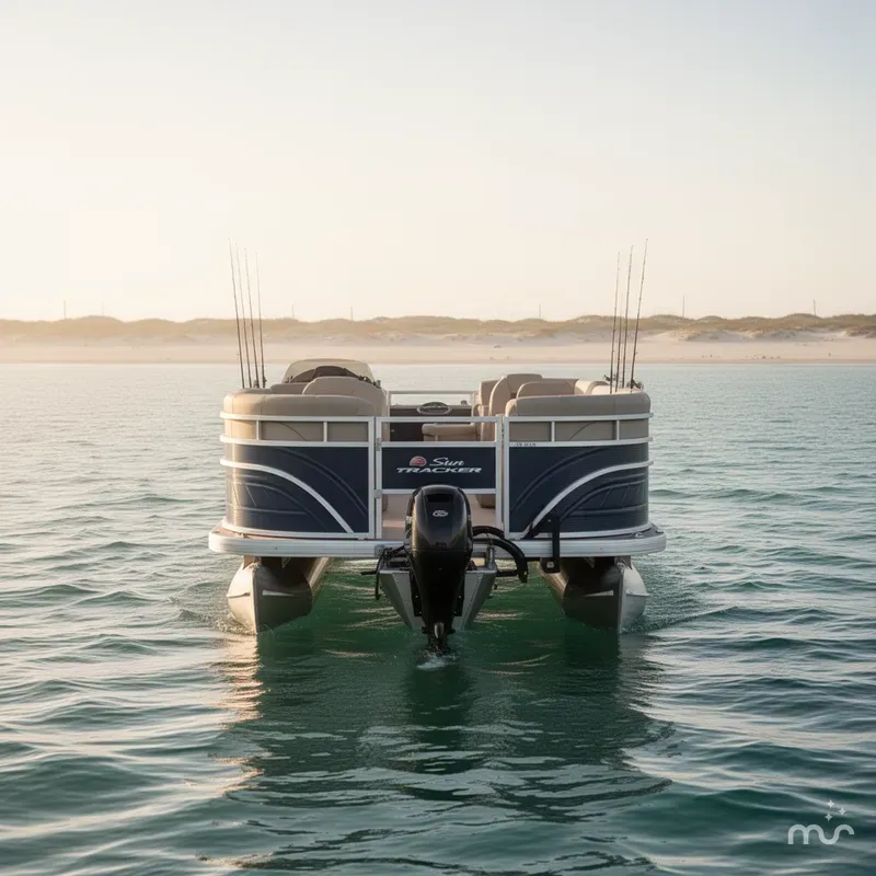 Slide: The Image of Sun Tracker Fishin' Barge 20 DLX 2024 - 2