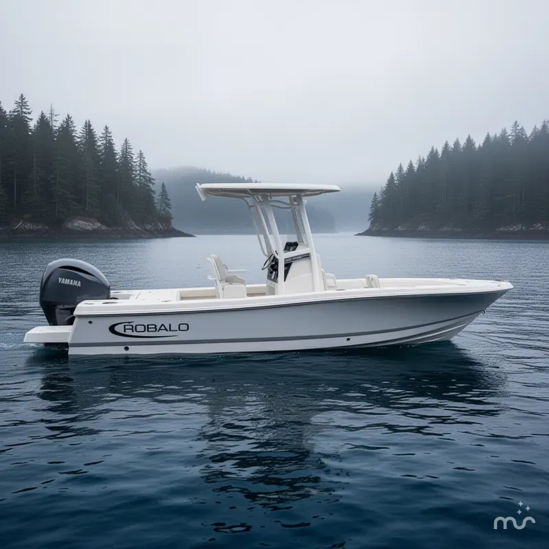 Slide: The Image of Robalo 246 Cayman 2026 - 2