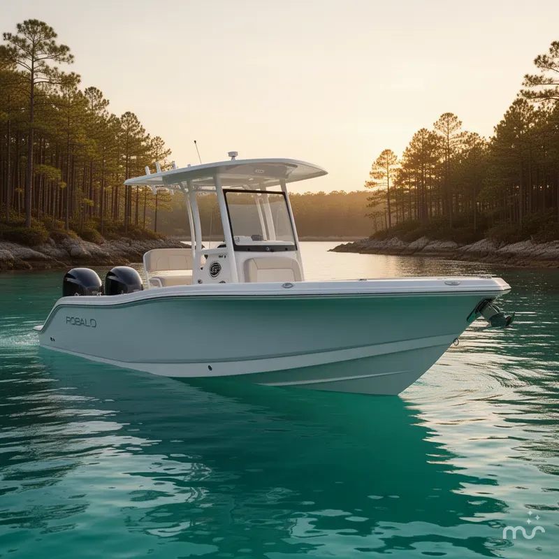 Slide: The Image of Robalo 246 Cayman 2026 - 2