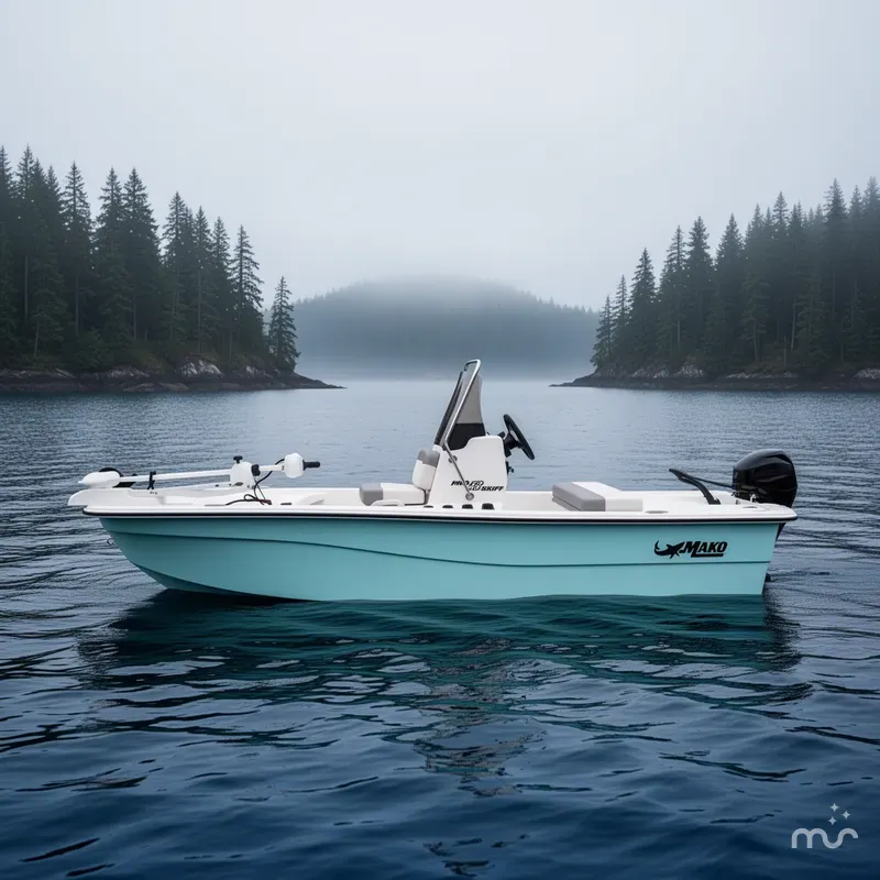 Slide: The Image of Mako Pro Skiff 13 CC 2024 - 2