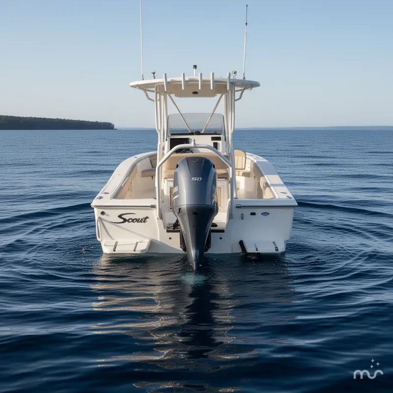Slide: The Image of Scout 195 Sportfish 2024 - 2