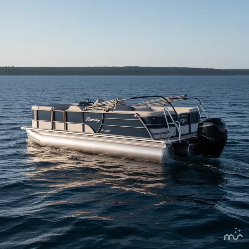 Slide: The Image of Bentley Pontoons Legacy 243 Swingback 2024 - 0