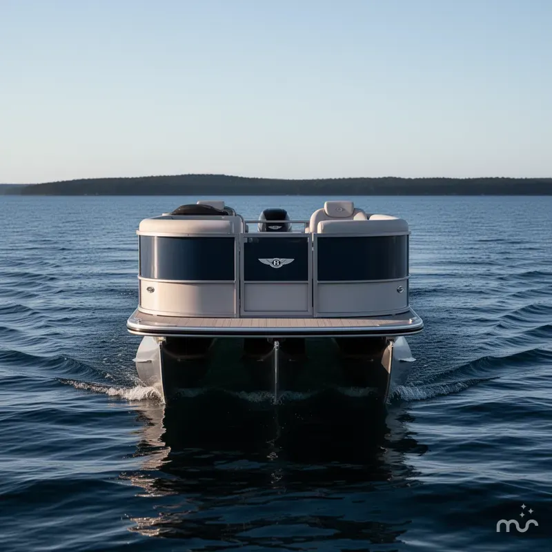 Slide: The Image of Bentley Pontoons Legacy 243 Swingback 2024 - 1