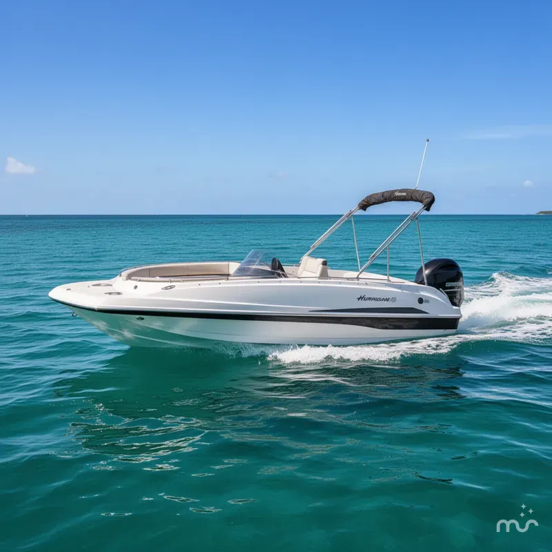 Slide: The Image of Hurricane SunDeck Sport 201 OB 2024 - 2