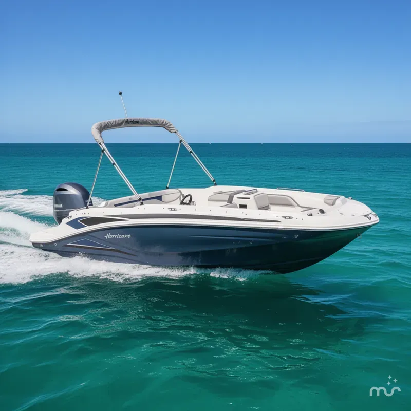 Slide: The Image of Hurricane SunDeck Sport 205 OB 2024 - 0