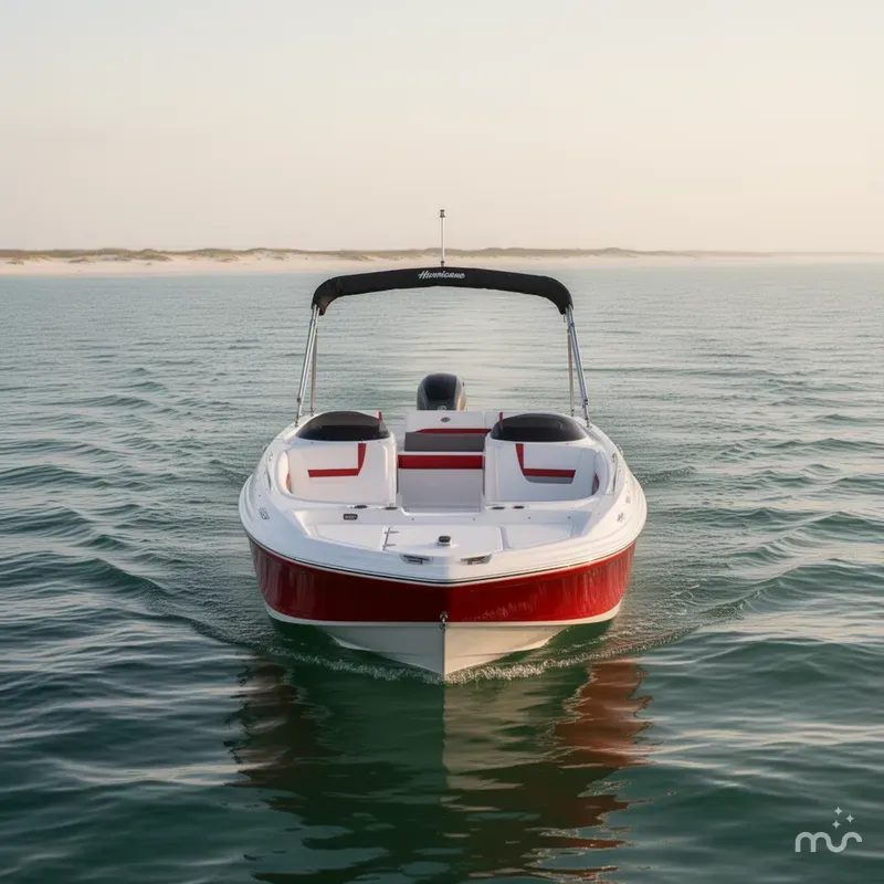 Slide: The Image of Hurricane Sundeck Sport 218 OB 2024 - 1