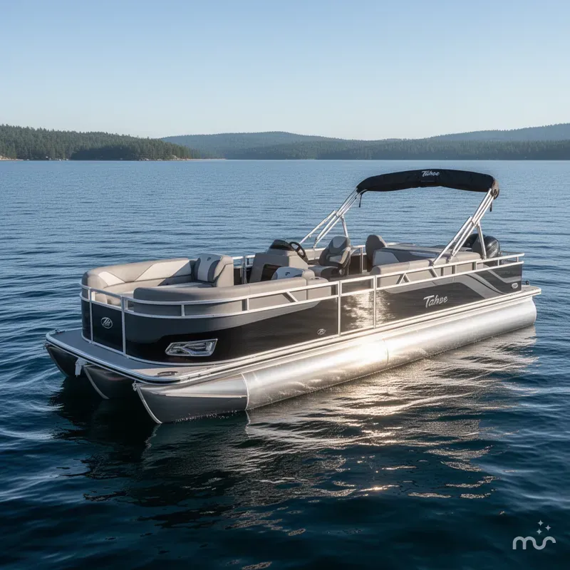 Slide: The Image of Tahoe Sport 2385 Rear Fish & 115HP Mercury CT 4-Stroke E 2024 - 0