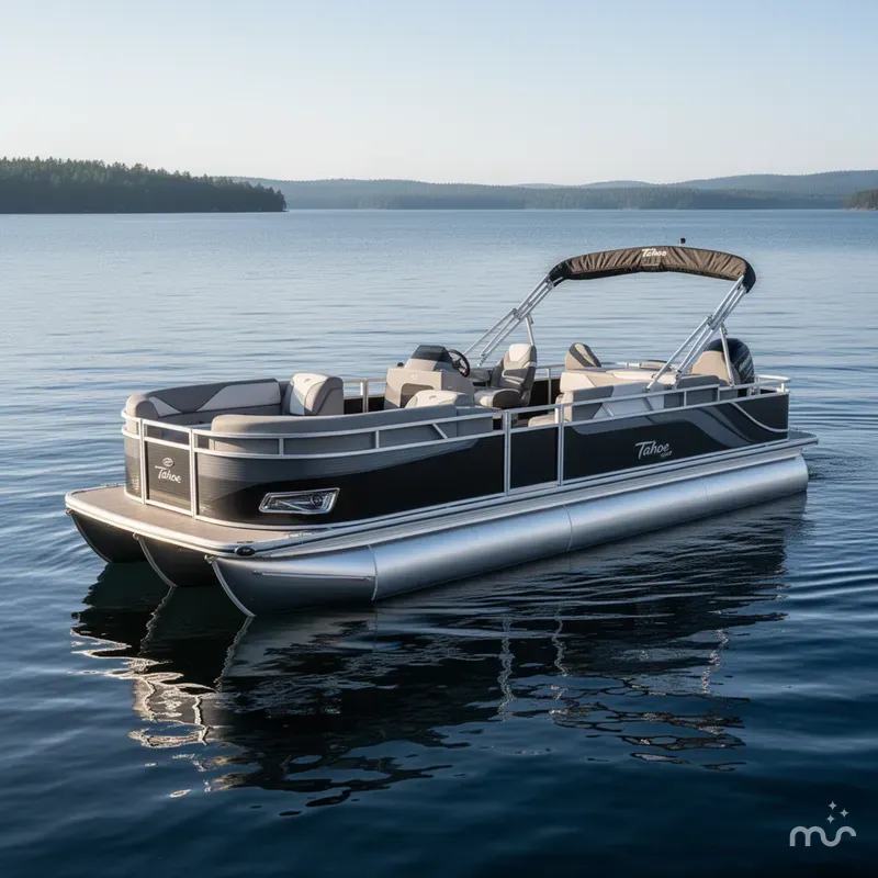 Slide: The Image of Tahoe Sport 2385 Rear Fish & 115HP Mercury CT 4-Stroke E 2024 - 1