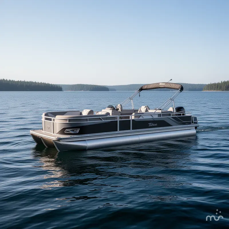 Slide: The Image of Tahoe Sport 2385 Rear Fish & 115HP Mercury CT 4-Stroke E 2024 - 2