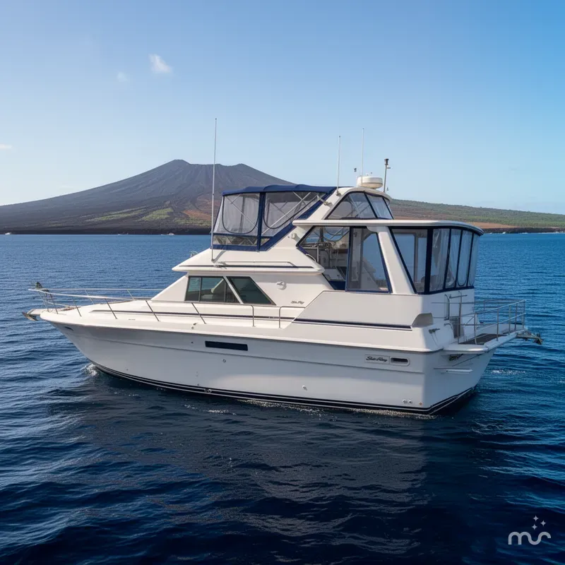 The Image of Sea Ray 380 Aft Cabin 1989 - 0