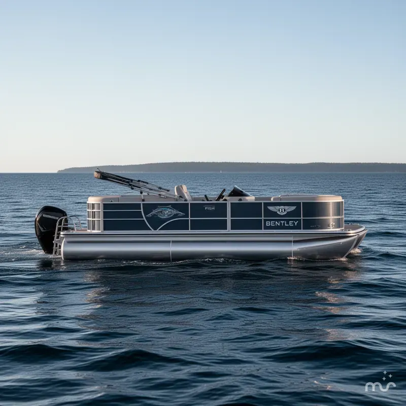 Slide: The Image of Bentley Pontoons FISH FORWARD FISH 2023 - 0
