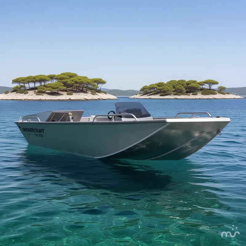 Slide: The Image of Smoker Craft Pro Sportsman 1660 2024 - 2