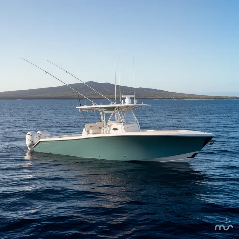 Slide: The Image of Bahama 41 Super Center Console 2025 - 2