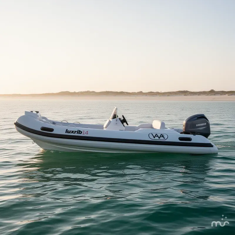 Slide: The Image of Aqvaboats LUXRIB 14 2024 - 2