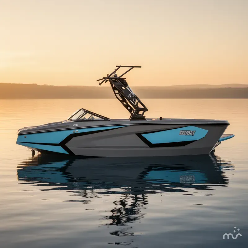 Slide: The Image of Heyday Wake Boats Wtsurf 2024 - 2