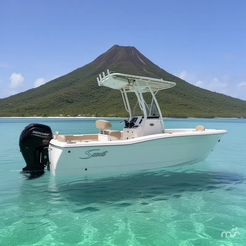 Slide: The Image of Scout 195 Sportfish 2024 - 2