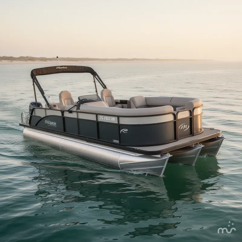 Slide: The Image of Manitou Oasis 25 SL VP Tritoon 2021 - 1
