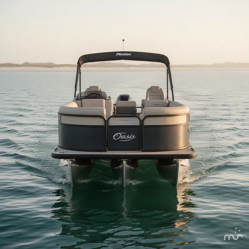 Slide: The Image of Manitou Oasis 25 SL VP Tritoon 2021 - 3