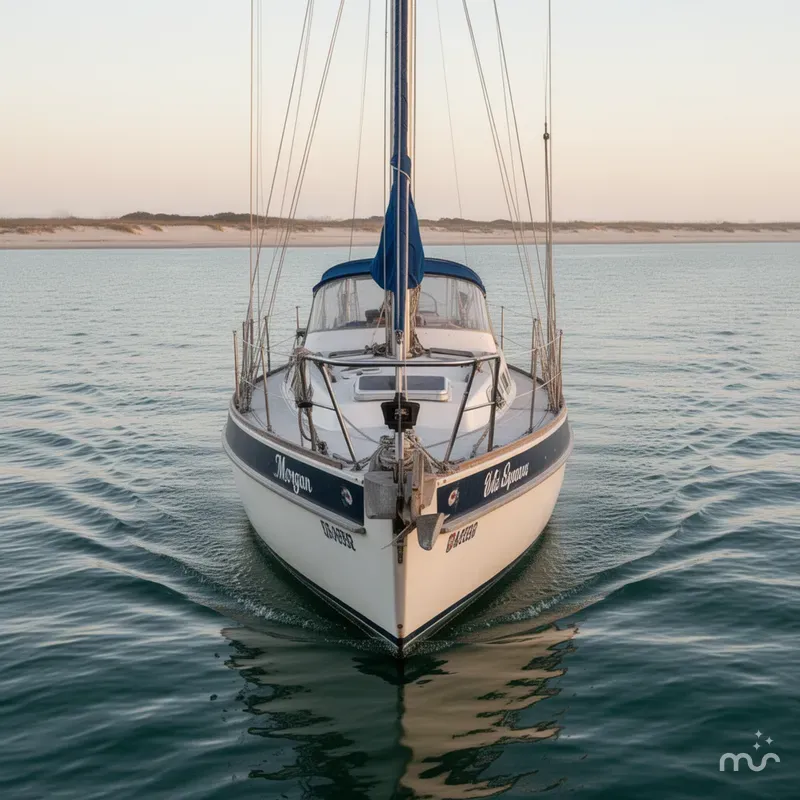 Slide: The Image of Morgan 33 Out Island 1976 - 1